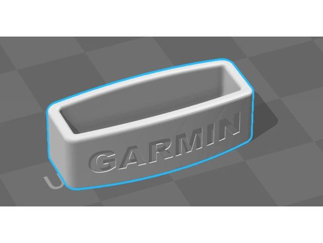 garmin forerunner 235 strap keeper Ersatz-Teile Vorläufer garmin-Uhr 3D print model - Mito3D