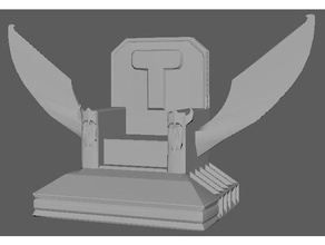 enano trono el modelo de los muebles primer intento 3d print model - Mito3D