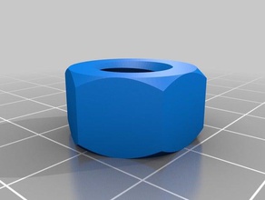 dado-giocattolo kit di strumento 11,5 filettatura diametro esterno parti su misura 3d print model - Mito3D