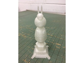 easter bunny trophy toys & games 3d print model - Mito3D