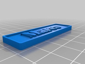marco-sign signs & logos customized 3d print model - Mito3D