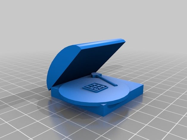 tinkercad record player 3d printing 3D print model - Mito3D