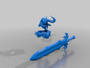 aries centurion sword & helmet cowl 3d printing 3d print model - Mito3D
