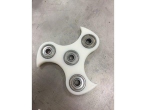 triplex finger spinner 3d print model - Mito3D