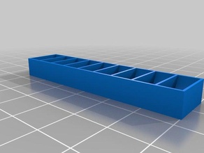 caliper battery holder tool holders & boxes customized 3d print model - Mito3D