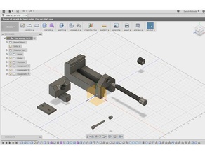 drill-Ort-Laster Werkzeugmaschinen 3d print model - Mito3D