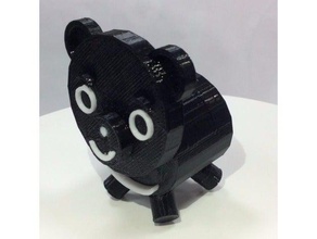 ed orso nero La stampa 3d 3d print model - Mito3D