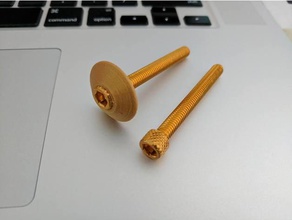 chamfered head washer thingy m6 bolts parts bolt chamfer protection spacer 3d print model - Mito3D