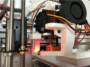 bltouch montage mk8 extruder 3d-Drucker Teile auto bed leveling montieren 3d print model - Mito3D
