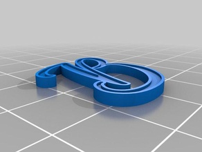 b euphoria keychains customized 3d print model - Mito3D