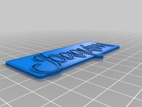 joaquim fino llaveros personalizado 3d print model - Mito3D