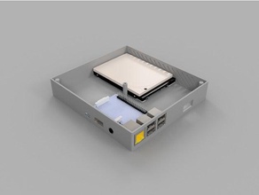 raspberry pi 2 3 disque dur de l'électronique cas rpi 3d print model - Mito3D