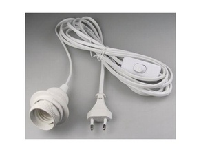 e27 lampshade lamp socket adapter household 3d print model - Mito3D