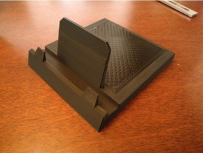 telefone tablet pesado dock carro traço celular base de 3d print model - Mito3D