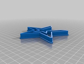 los astros de houston el cortador la galleta La impresión en 3d 3d print model - Mito3D