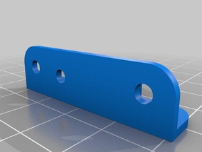 craftbot teflon tube clip 3d printer accessories palette 3d print model - Mito3D