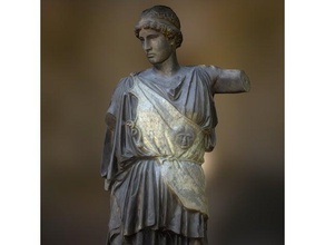 athena lemnia scans & replicas 3d printing scan brass god greek mythology religion sculpture standing war woman 3d print model - Mito3D