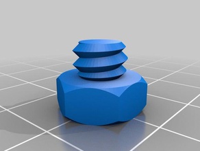 tornillo pièces personnalisé 3d print model - Mito3D