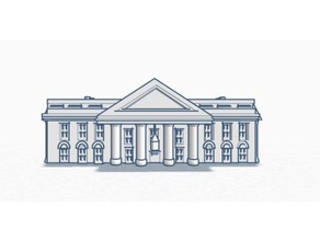 7 Beyaz Saray 3d baskı 3d print model - Mito3D