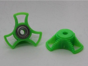 universal spool holder 608z bearings m8 rod 3d printer accessories adapter ball bearing filament 3d print model - Mito3D