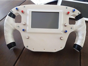 lo stile f1 sim racing wheel automotive la mclaren thrustmaster 3d print model - Mito3D