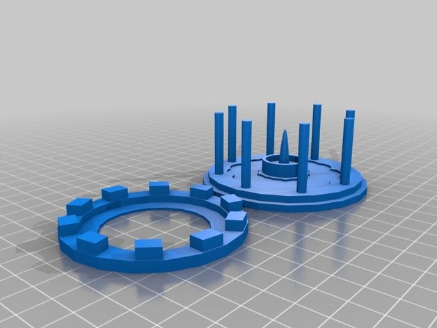 il tempio La stampa 3d 3D print model - Mito3D