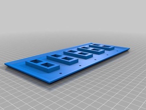 meu personalizados wally - placa de parede personalizador sistemas do agregado familiar personalizado 3d print model - Mito3D