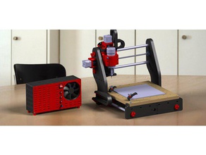 diy 3 eixos cnc máquina de moagem peças da impressora máquinas-ferramentas 3d print model - Mito3D