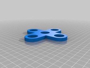 özelleştirilmiş fidget spinner benim - 4 taraflı mekanik oyuncaklar 3d print model - Mito3D