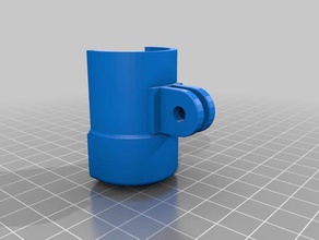 motorcycle lighter mount 3d printing 3d print model - Mito3D