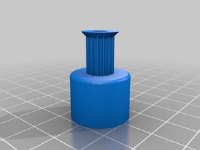 15t 2gt polia Impressora 3d de peças personalizado 3d print model - Mito3D