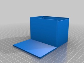 1 raf kutusu kaplar özelleştirilmiş 3d print model - Mito3D