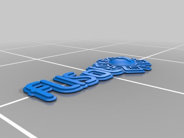 flisol chaveiro chaveiros o blender brinde do evento freecad software livre softwarelivre lembrança 3D print model - Mito3D