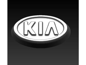 logo de kia les signes et logos 3d print model - Mito3D