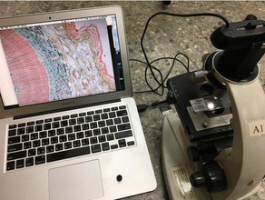 logitech c310 webcam microscopio La stampa 3d 3d print model - Mito3D