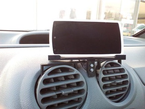 support smartphone verser twingo 1er g n ration de l'automobile voiture 3d print model - Mito3D