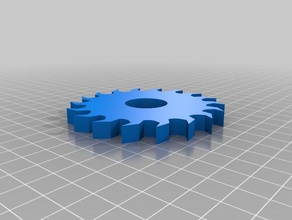 circular saw spinner toy & game accessories 3d print model - Mito3D