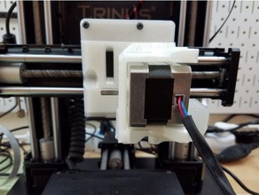 trinus - titan aero mirrored mount fan shroud remix 3d printer parts 3d print model - Mito3D