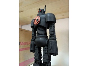 italyrob - official italymaker mascot robot gadgets 3d print model - Mito3D