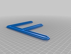 harf şerit led tutun hobi 3d print model - Mito3D