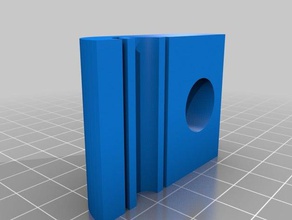 rollup holder office openscad 3d print model - Mito3D