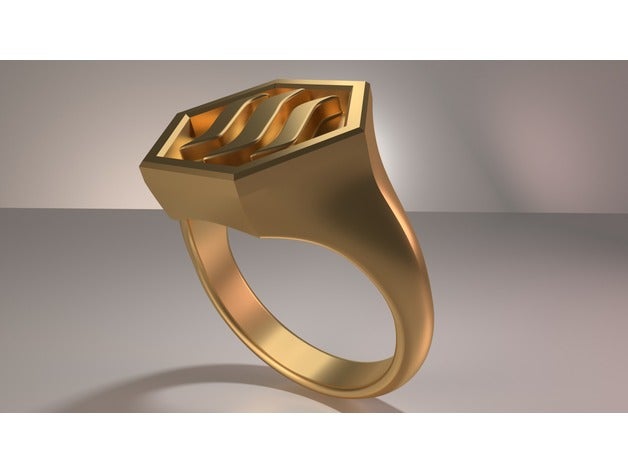 steemit ring - Zubehör steem 3D print model - Mito3D