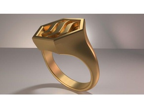 steemit ring accessories steem 3d print model - Mito3D