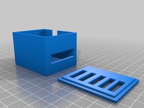 scr Spannung regler-box 3000w - Elektronik 3d print model - Mito3D
