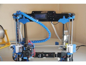 y z cable chain extruder anet a8 - left side 3d printing 3d print model - Mito3D