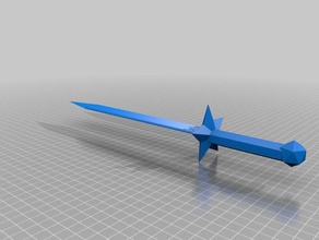 sword mechanical toys 3d print model - Mito3D