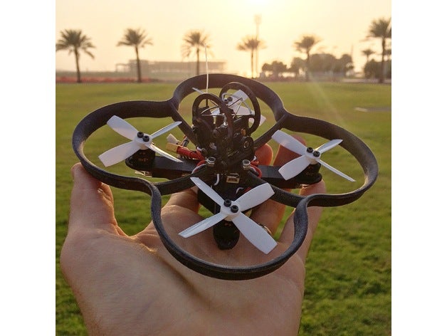 nyuki 100 propeller guard v2 r c vehicles drone fpv 3D print model - Mito3D