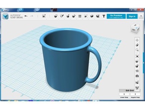 tasse Brille 3d print model - Mito3D