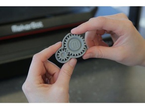 fidget gear 3d printing tests toy print place 3d print model - Mito3D