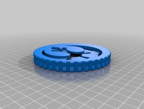 star wars maker coin 3d printing tests makerscoin empire logo rebels 3d print model - Mito3D